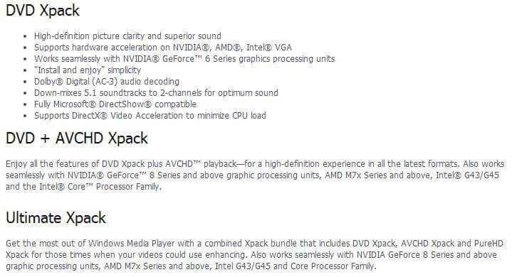 DVD Xpack Feature